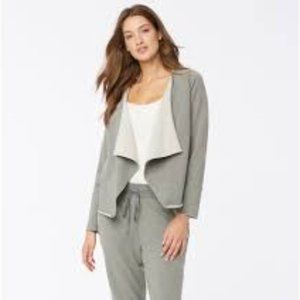 NYDJ Forever Comfort Open Front Sweatshirt Jacket